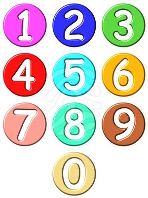 lottery clip art|clip art numbers 1 10.